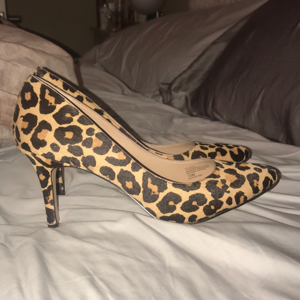 Cheetah Print Heels